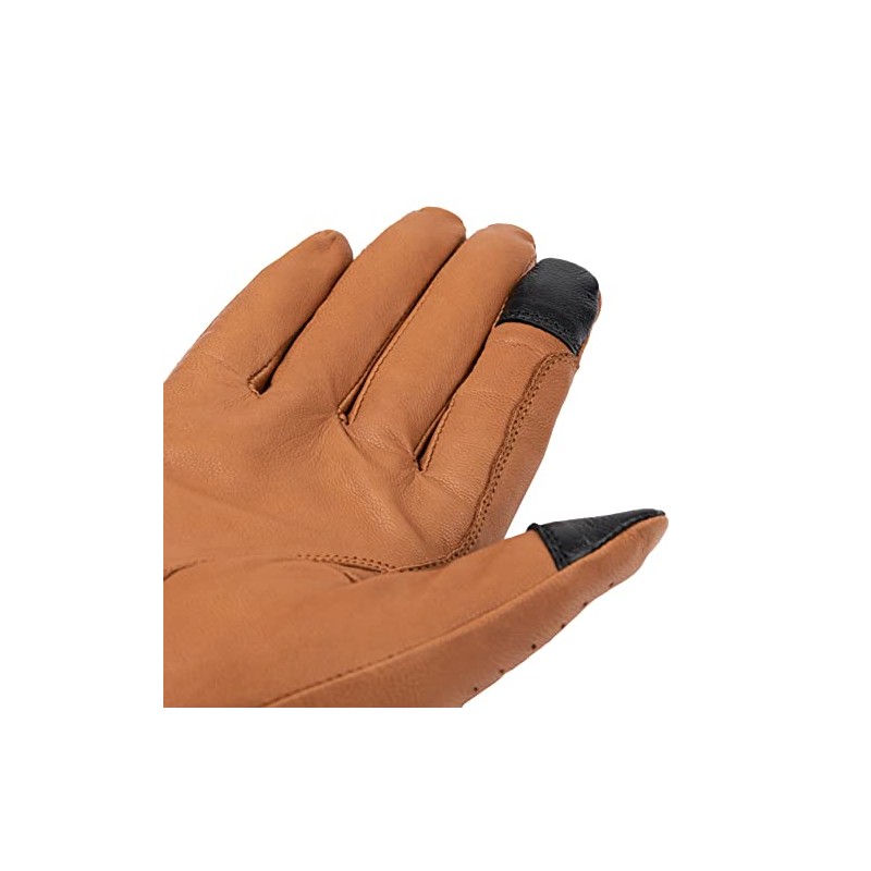 LeMieux Unisex Classic Leather Riding Gloves in Tan - Breathable