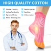 IRAMY Compression Ankle Support Socks Women Coolmax Wicking Cushioned Athletic