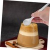 BESPORTBLE Ergonomic Stainless Steel Stirring Spoon Tweezers Latte Coffee Spoons