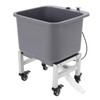 CUBELLIN Floor Mop Sink Plastic Utility Sink with One-Touch Drain