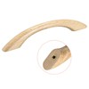 sourcing map Wood Pull Handles, 2pcs 116mm/4.57" Hole Distance Wooden