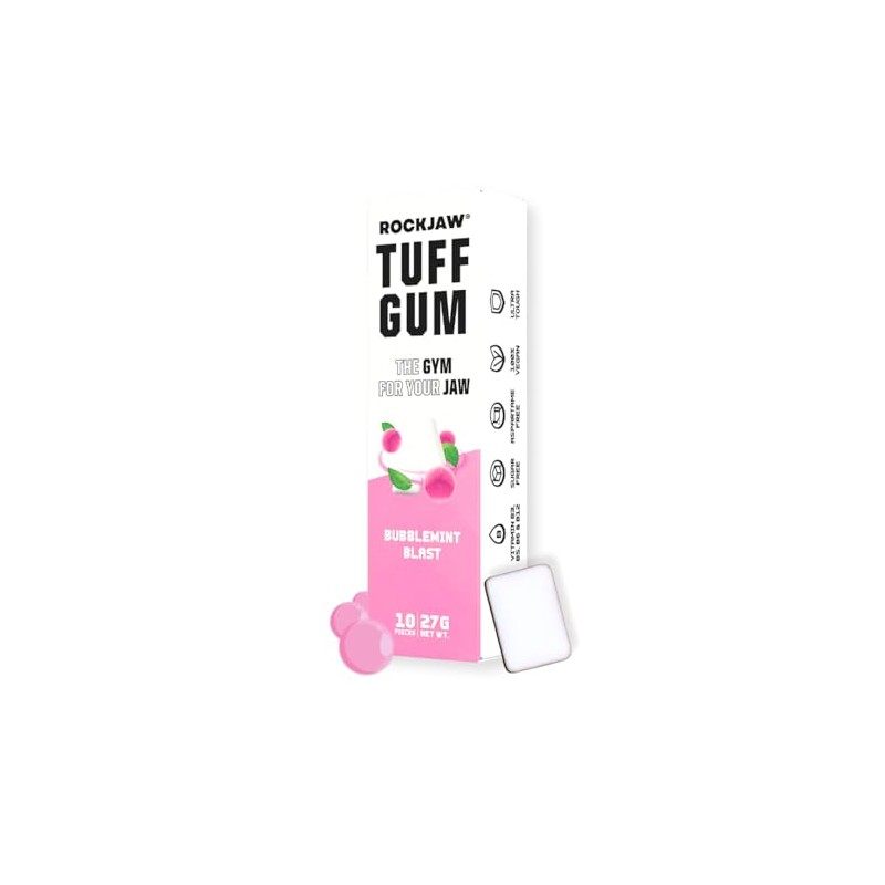 ROCKJAW® Tuff Gum 2.0 with B Vitamins (Stim-Free) - 10