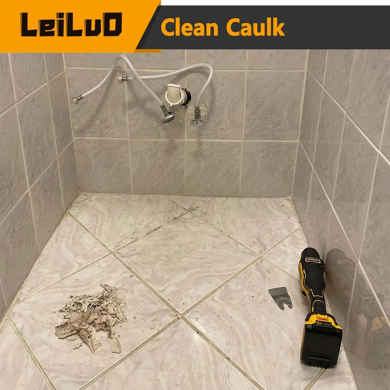 LEILUO 10 Pack Oscillating Tool Blade 8 Rigid and 2