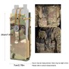 Tactical MOLLE Radio Pouch & Water Bottle Holster – 500D