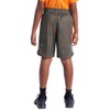 C9 Champion Boys' Basketball Shorts-8" Inseam, Positive Negative Stripe Concrete,
