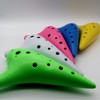 Aestivate Plastic Ocarina Musical Instrument, 12 Holes, Alto C Model,