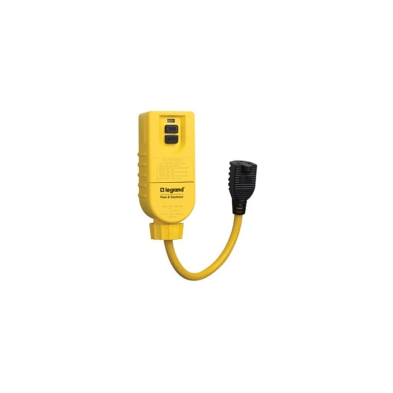 PASS & SEYMOUR 1594CS1M GFCI Receptacle 1' Cord