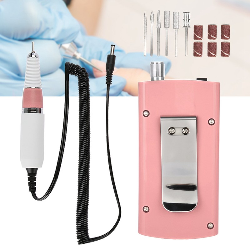 Rechargeable Nail Drill Machine Manicure Pedicure Polishing File Nail Art