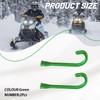 XTPTFABS 3639-781 Snowmobile Ski Loops Handles Set Compatible with Arctic