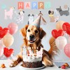 Dog Themed Banner Happy Birthday Banner Dog Birthday Decorations, 12