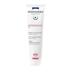 Isispharma Metroruboril AZ 30 ml Crema Antirojeces Disminuye de Manera Eficaz la Intensidad de los Enrojecimientos Severos | Original | Diebe Equipos de Belleza
