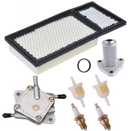72368G01 Air Filter Golf Cart Tune Up Kit for Compatible with EZGO Medalist TXT 1991- 2008 295/350cc 4 Cycle Robins Motor 295cc 350cc with 72084-G01 Fuel Filter 72021-G01 Fuel Pump Spark Plug Kit