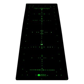 YOGA DESIGN LAB | The Combo Yoga Mat | Eco Luxury | Ideal for Hot Yoga, Power, Bikram, Ashtanga, Sweat | Studio Quality | Includes Carrying Strap! (Boho Glow, 5.5mm)