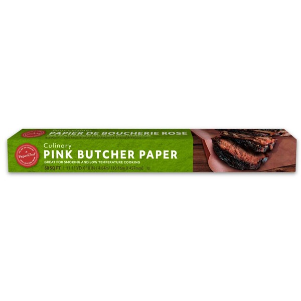 PaperChef - Pink Butcher Paper - Multipurpose, Perfect for Smoking