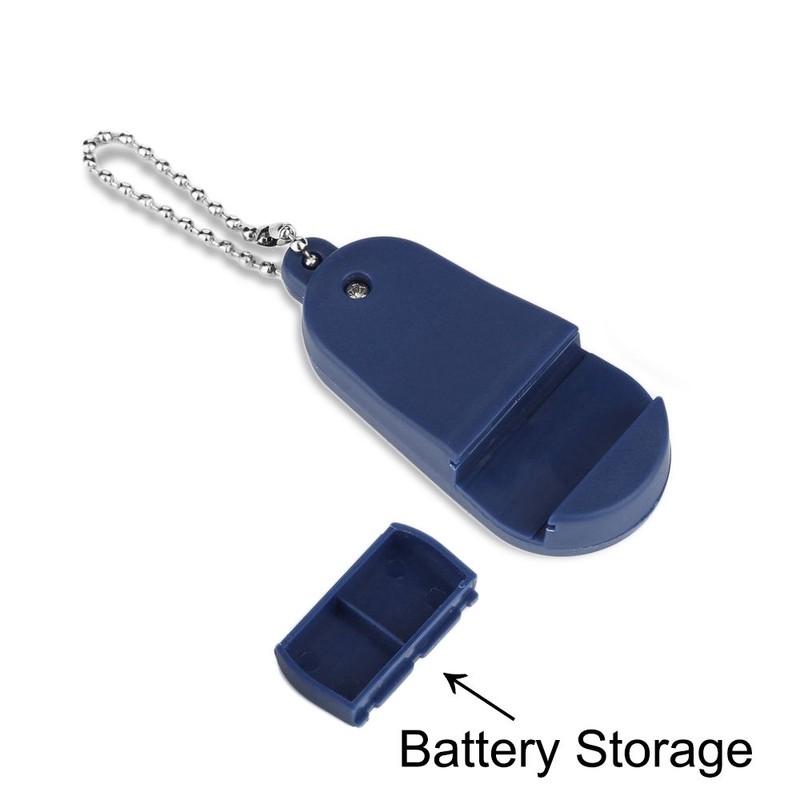 Hearing Aid Battery Tester Battery Storage Case (Blue)
