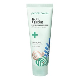 Peach Slices Snail Rescue Limpiador Purificador 4.05 Fl Oz.