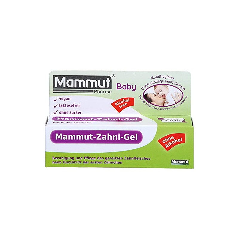 Mammut Baby Zahni Gel at first teeth, 10 ml