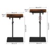 MAHANCRIS TV Tray Table, Sofa Armrest Tray Table for Couch,