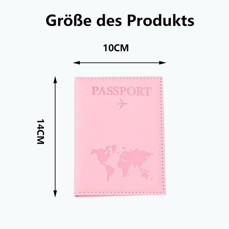 Kisstta Portable Passport Holder, sapphire blue, Modern