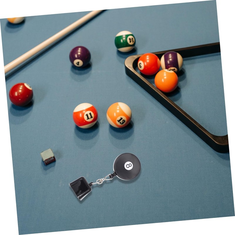 Totority Rubber Billiard Chalk Holder for Snooker Durable Non Slip