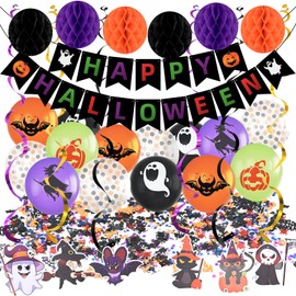 Juego de pancarta de Halloween