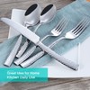 Flatasy Silverware Set Flatware Set Stainless Steel Cutlery Set Hammered
