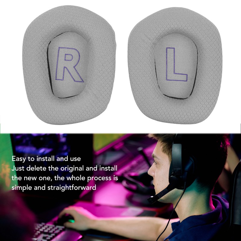 Ear Pads Professional Sound Insulation Headset Ear Cushion Replacement with
