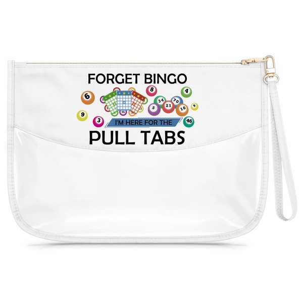 Gfhzdmf Bingo Lover Gift for Women Makeup Bag Bingo Player