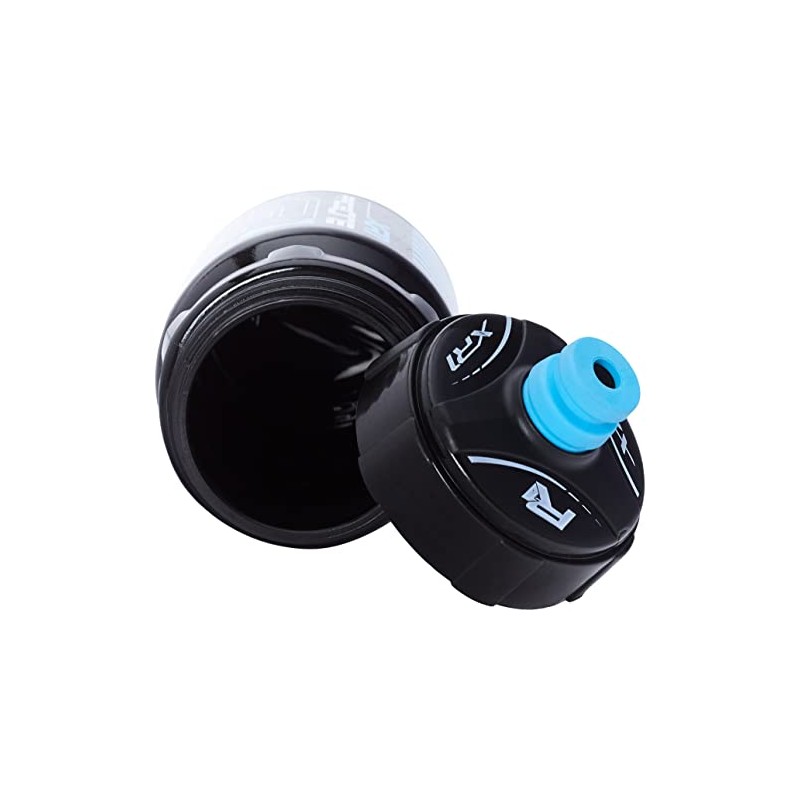 RaceOne XR1 600cc Cycling Bottle, Black/Blue, Single