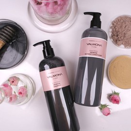 Bellemona [Bellemona] 1+1 Black Soybean Shampoo & Conditioner 480ml - 01..Bellemona Seoritae Shampoo+Conditioner / [밸르모나] l+l 서리태 샴푸 & 린스 480ml - 01..밸르모나 서리태 샴푸+컨디셔너