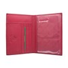 VISCONTI Polo Collection Leather Passport Holder RFID Blocking 2201 Fuchsia