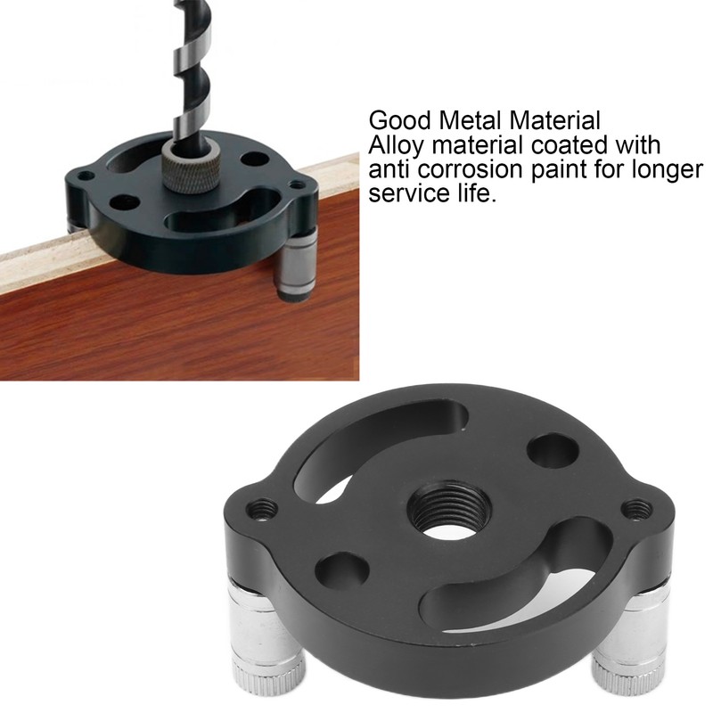 Vertical Self Centering Dowel Jig Kit Drilling Locator Punch Guide