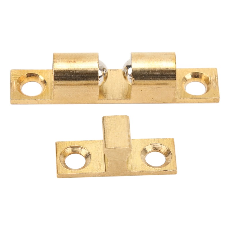 6 Set Cabinet Door Catch Brass Cabinet Door Closet Ball