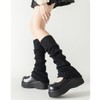 Qzkouma ZZT-85 Women's Loose Socks, Knit Socks, Solid, Cooling Protection,