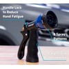 VIKING Hose Nozzle, Garden Hose Nozzle with 8 Spray Patterns,