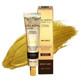 3W Clinic Collagen Luxury Gold Premium Eye Cream 40 3ea