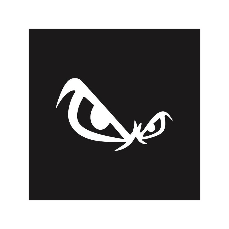 라인컷 오토바이 자동차 킥보드 헬멧 튜닝 눈모양 표정 스티커 ECS-0001