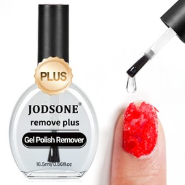 JODSONE Gel Nail Polish Remover Plus - 16.5ML Gel Polish Remover No Need to Soak,High-Concentration Gel Remover for Nails Quickly Remove Nail Polish in Short Time