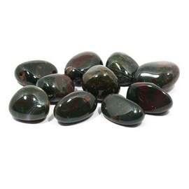 Bloodstone Tumble Stone (20-25mm) - Pack of 5