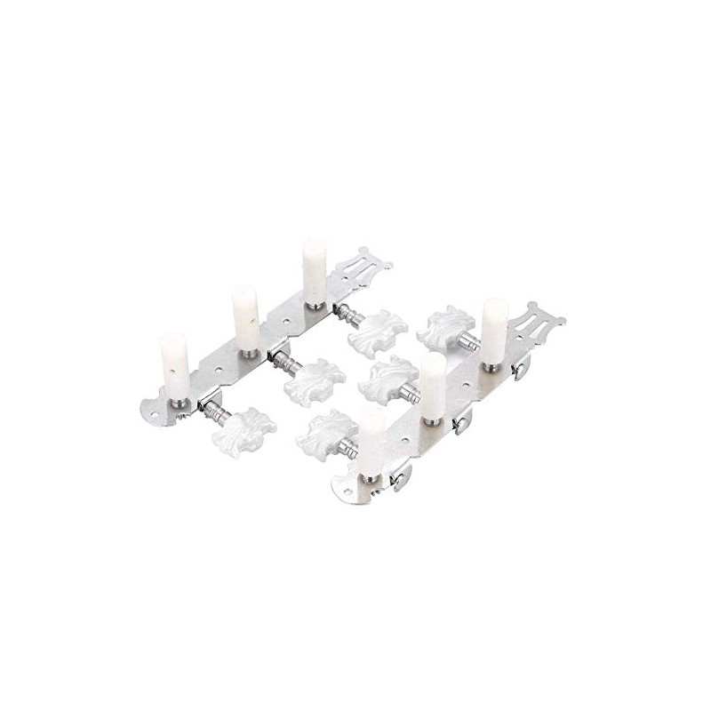 Classical Guitar String Tuning Peg Tuners Machine Heads Silver