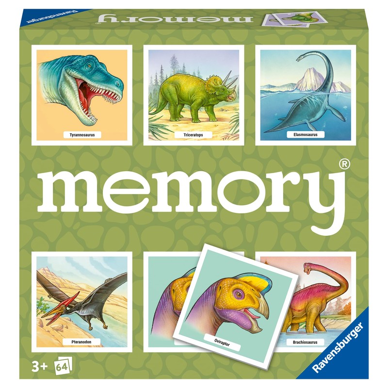 Ravensburger memory® Dinosaur - 20924 - The Classic Game for