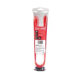 CRAFTSMAN .110-inch Weedwacker Pre-Cut Trimmer Line, Universal Design, Fits Most Gas String Trimmers, 12-Pack (CMXGZAMAPCTL)
