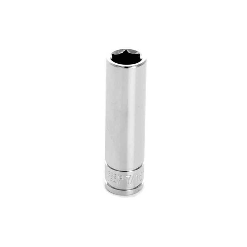 Performance Tool W38314 6-Point Socket, 3/8" Drive, 7/16"