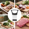 Stainless Steel Onion Holder with Tines for Cutting Vegetables Comb