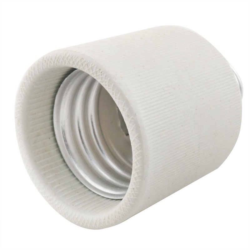 CHENJIN 2PCS Light Bulb Socket Extension Adapter E26-E40 Lighting Accessories