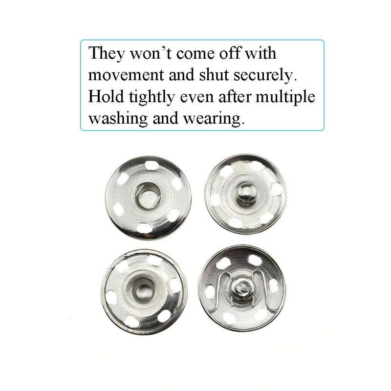 Hao Pro Sew on Snap Button 25mm Dia Press Stud