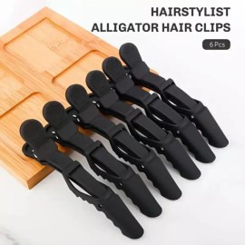 헤어 클립 앨리게이터 미끄럼 방지 스타일링 포지셔닝 DIY 액세서리 Hair Clip Alligator Anti-Slip Styling Positioning DIY Accessory [12pcs]