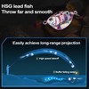 Spinner Baits - Spinnerbait Fishing Lures Long-Distance Casting Sinking,Hook Sequins