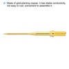 PATIKIL 4pcs 1mm Test Probe Pins Copper Multimeter Test Lead