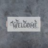 Welcome Dog Sign Stencil - Reusable Stencils for Painting -